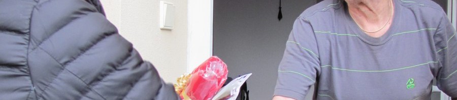 Pan Kinský z Vestce - jemu a jeho manželce zavážíme obědy